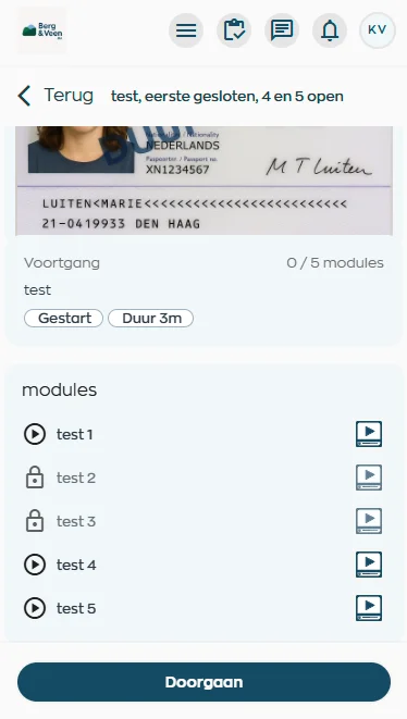 Training & Development in WorkVine