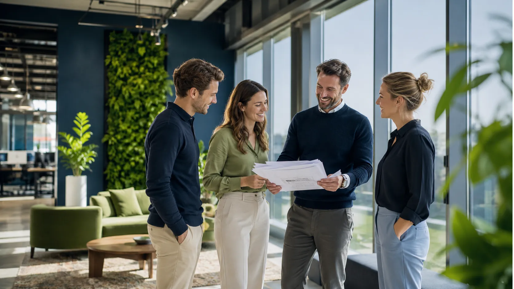 HR professionals and team managers work together in WorkVine on employee data, permissions, and actions