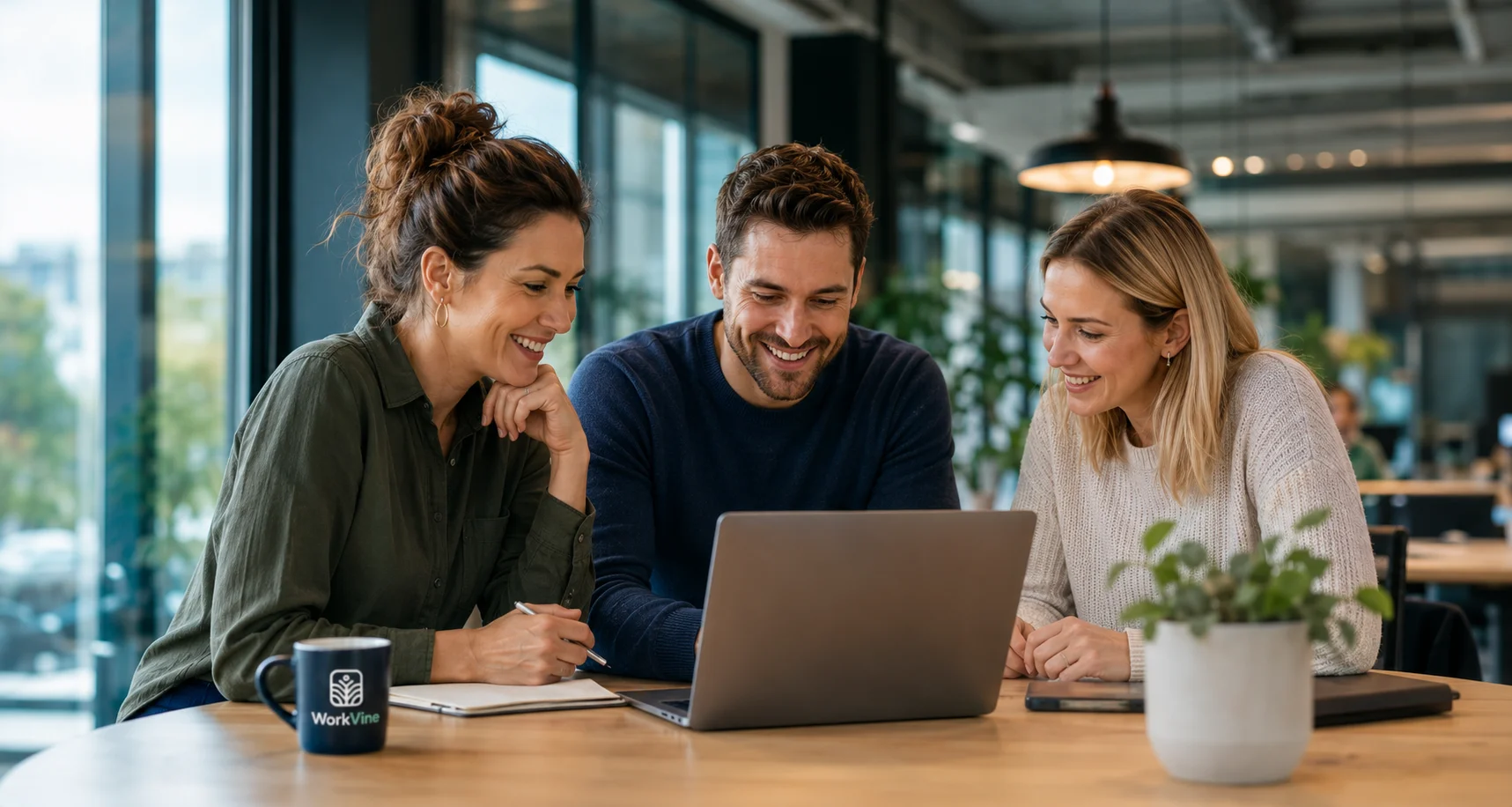 HR, leidinggevende en planner werken samen met WorkVine
